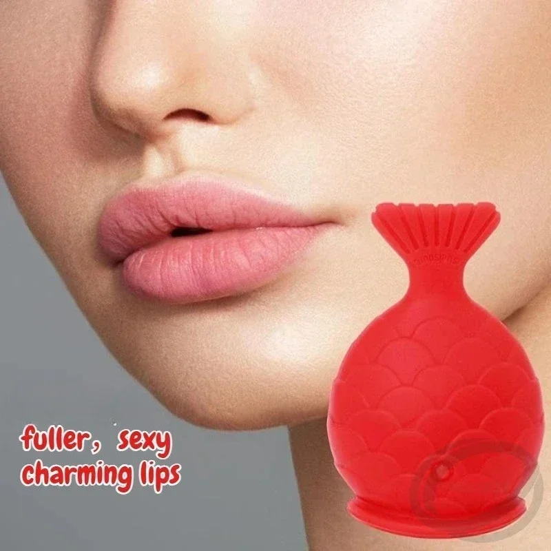 

New For Soft Silicone Lip Plumping Tool - Natural Lip Enhancement for Fuller Glamorous Lips Facial Exercises Tool