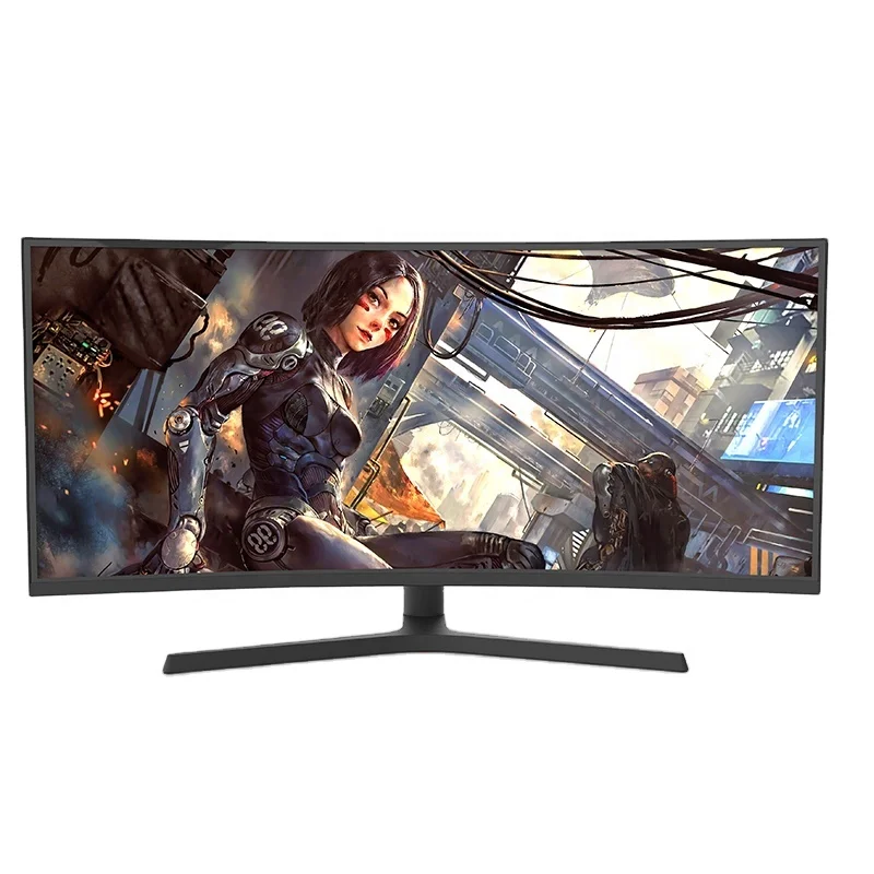 

34 inch large screen 100hz curved 4k high-brightness ribbon fish screen black breathing light gaming monit