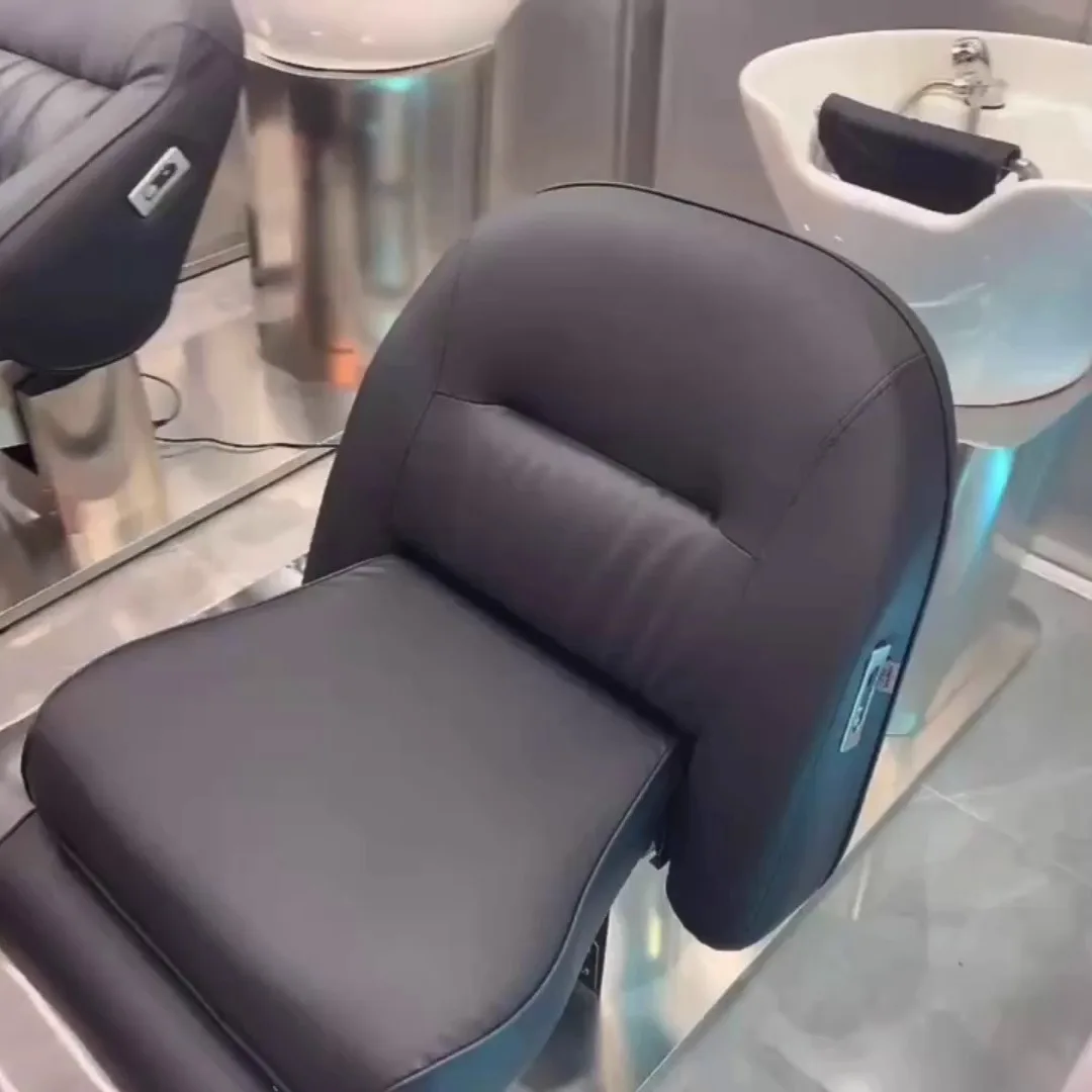 

Electric shampoo bed semi-reclining flush bed barber shop hair salon ceramic basin hair recliner