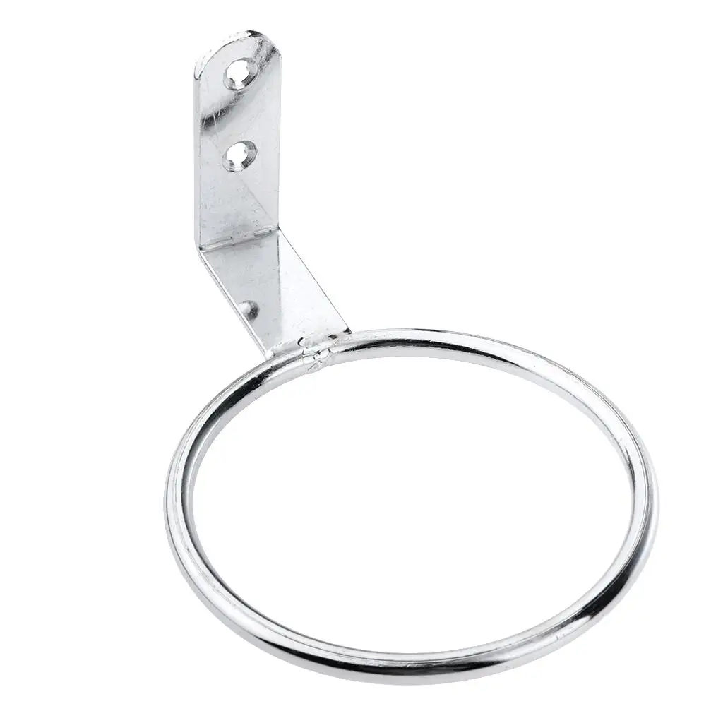 Hair Dryer Rack Holder Wall-Mounted Shelf Storage 304 Stainless Steel Chrome .