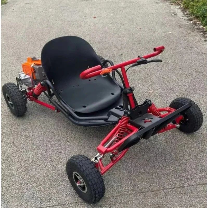 

Four-wheel Off-road, Mountain Bike Outdoor Drift S Mini Kart, 63CC Two-stroke All-terrain Vehicle,