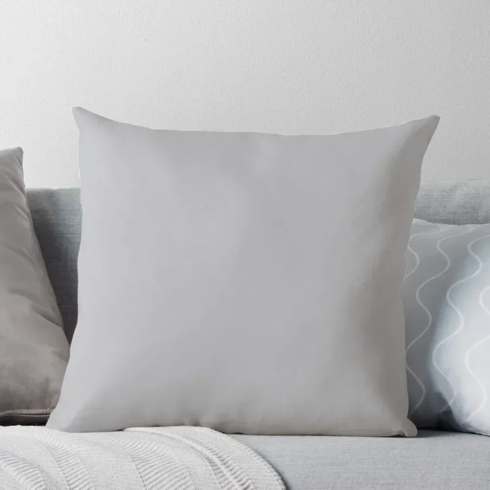 

Light Quiet Gray Solid Throw Pillow Pillowcases Cushion Covers Sofa Decorative Sofa Cushion pillow