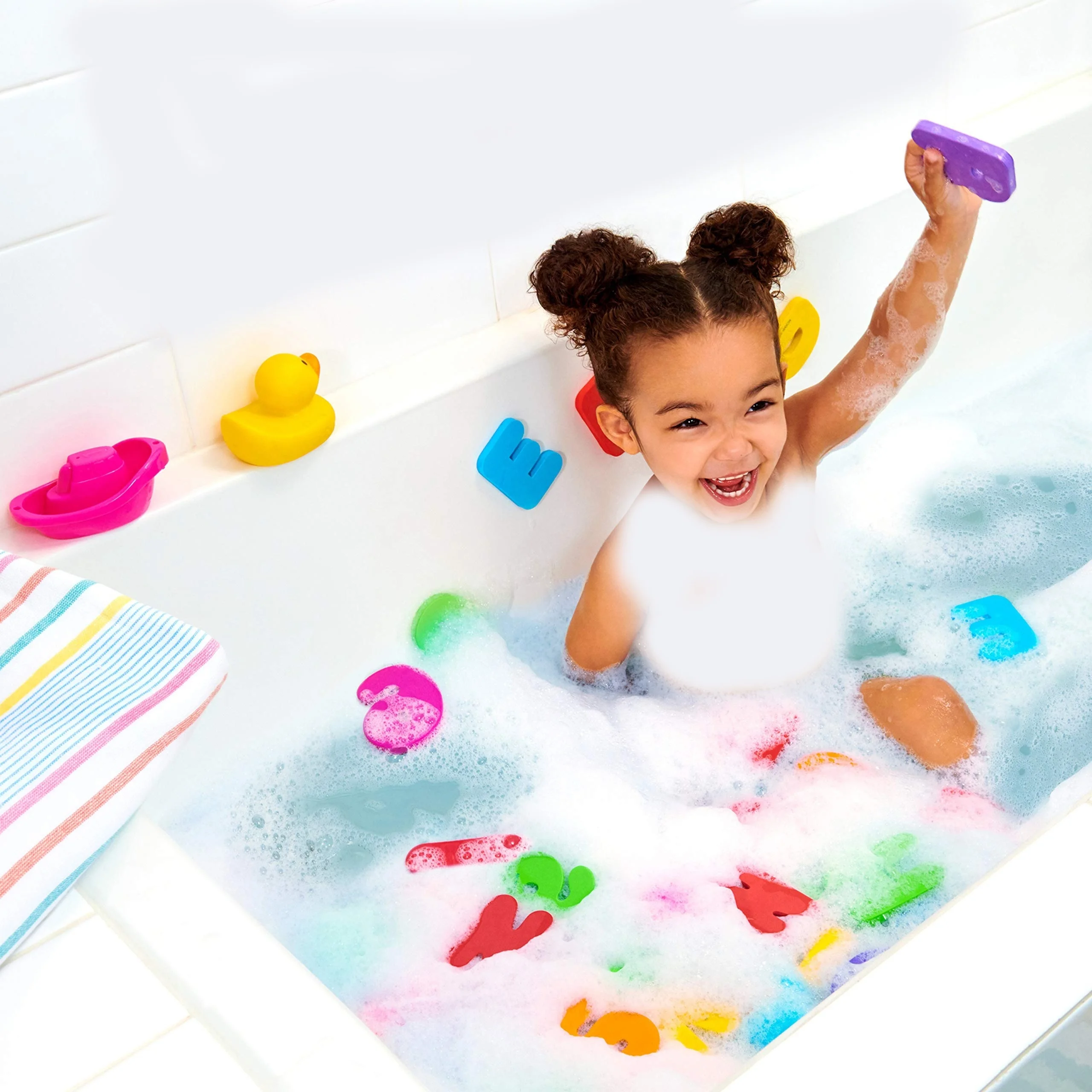 36 szt. Zestaw do gry pianka do kąpieli liter i cyfr, kolorowe, edukacyjne i zabawne piankowe kąpiele i zabawki prysznicowe, prezent dla niemowląt i małych dzieci