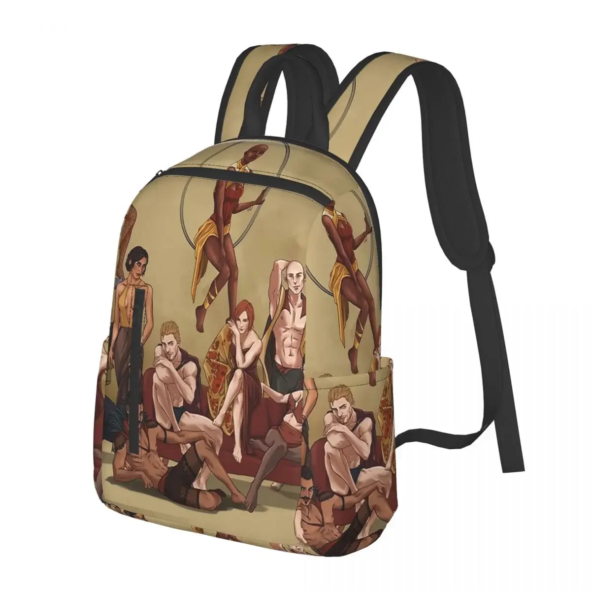 Dragon Age Inquisition - PJ's Series Student Backpack School Bag Hiking Travel Daypack for Men Women Bookbag Shoulder Bags