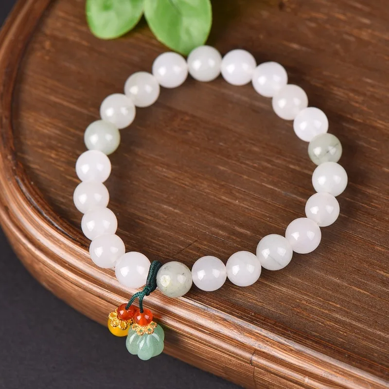 Nova pulseira requintada Tianshan Cuiduobao, pulseira elegante e versátil para homens e mulheres