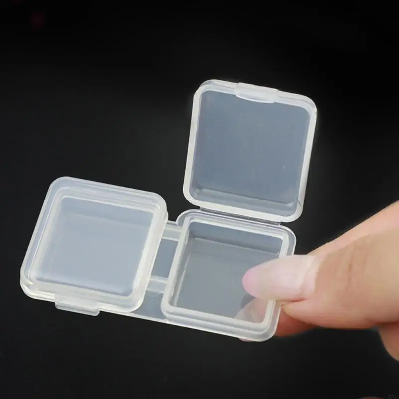 R7UF Transparent Plastic Bead Storage Container Bead Suitable for Beading