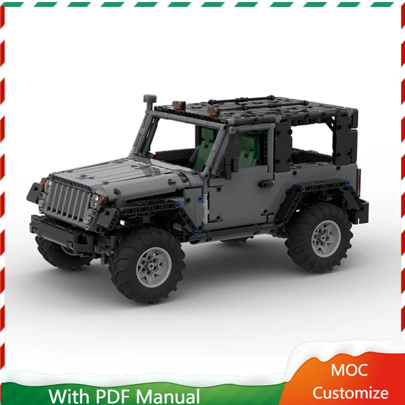 

1837 шт., хит продаж, расширенная модель гоночного автомобиля для бездорожья, строительные блоки, игрушки «сделай сам», развивающие подарки-сюрпризы для детей и взрослых