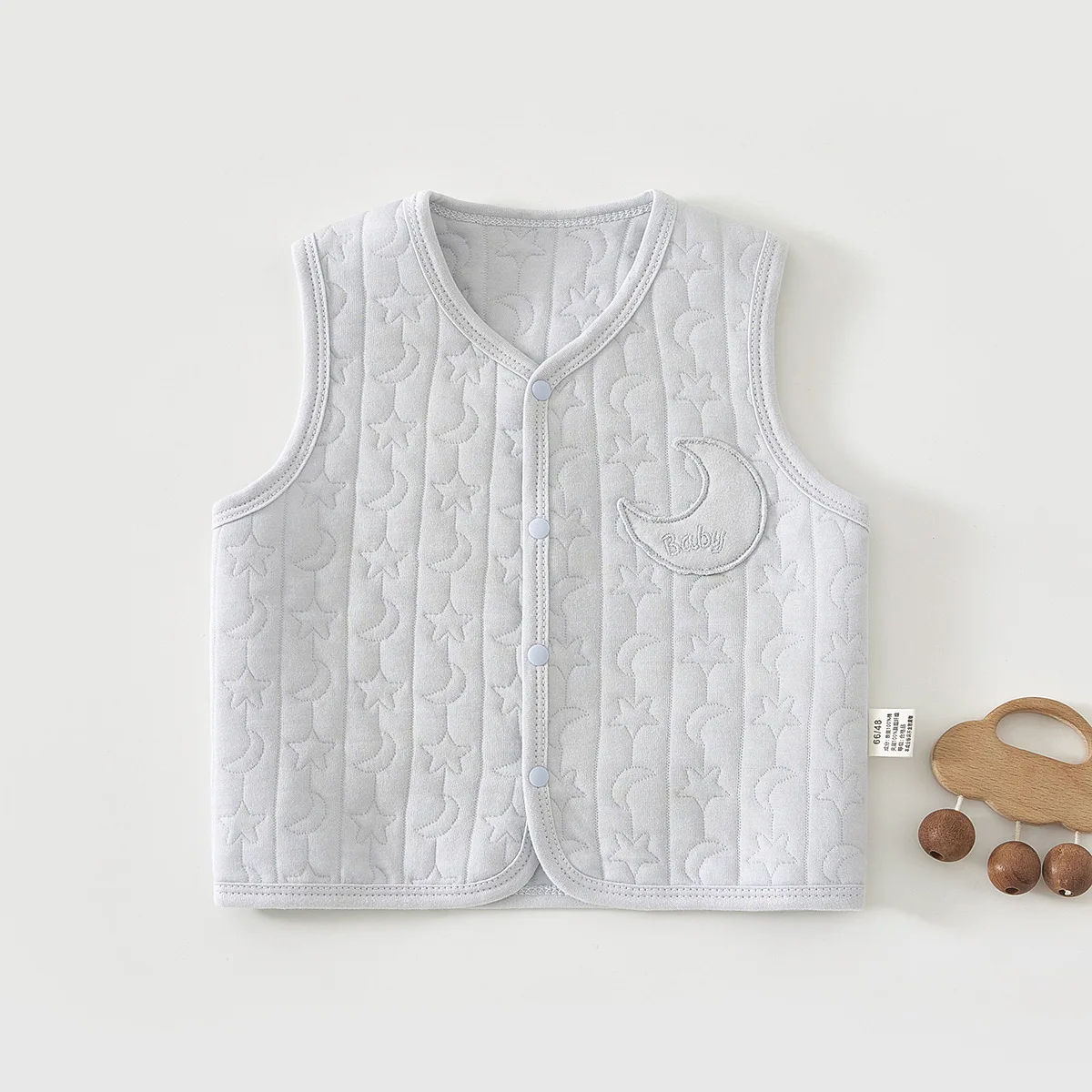 Baby Unisex Soft Cotton Vest Baby Spring Autumn Warm Waistcoat 6-18months Infant Girl Outdoor Vest Clothes Kids Boy Casual Vest
