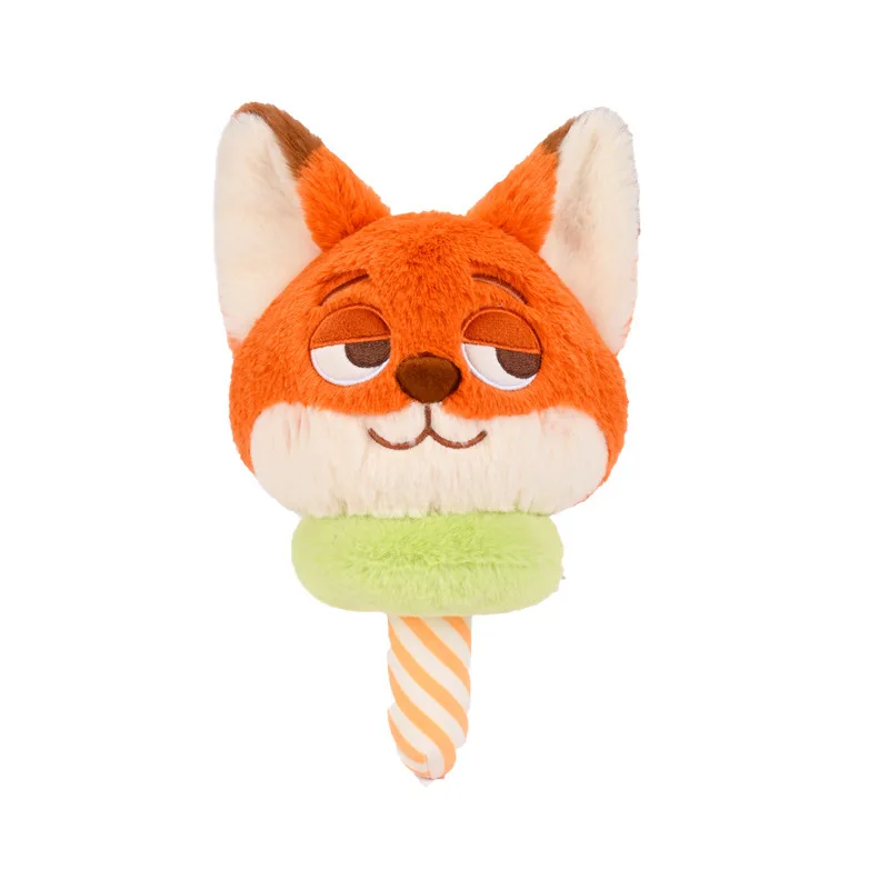 

Explosions in 2025 Disney Authorized Zootopia Judy Nick Fox Marshmallow Series Plush Doll Pendant.