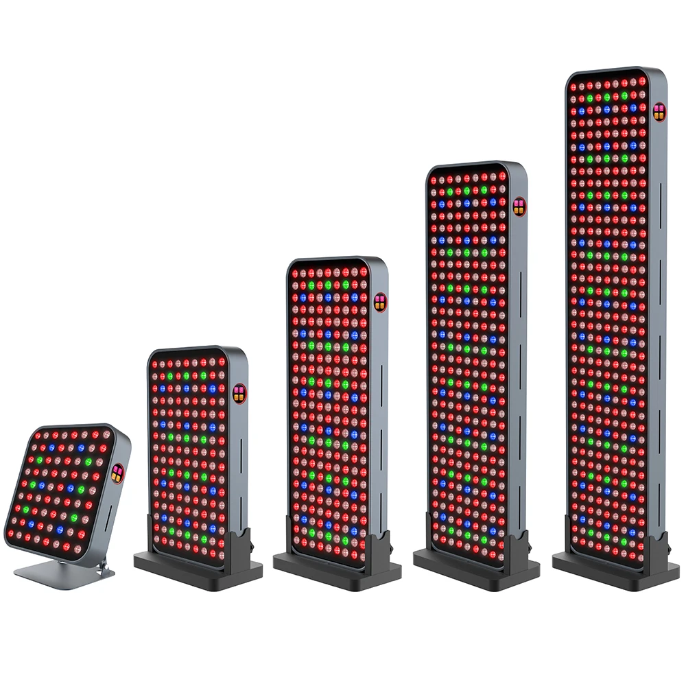 New 4 Channels Design Lamps for Therapies Panels Red NIR Blue Green Red Light Threapy