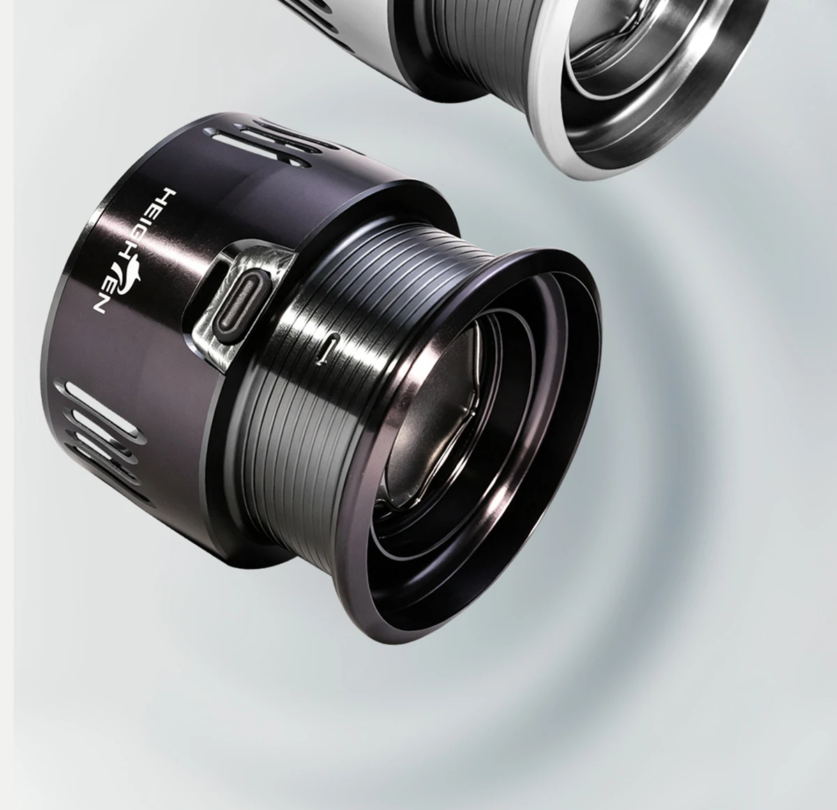HEIGHTEN Ersatzspule für DAIWA TYPE-α LT2000S, passend für DAIWA GEKKABIJIN LUVIAS TATULA CALDIA BALLISTIC LT Angelrollen-Ersatzteil – Detail 3