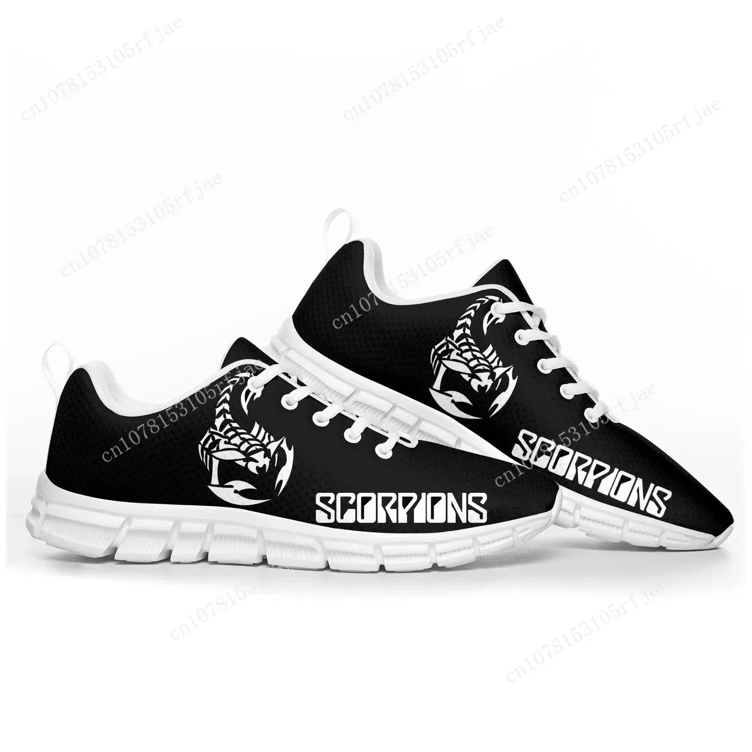 Scorpions Metal Rock Band Pop zapatos deportivos para hombres, mujeres, adolescentes, niños, zapatillas casuales personalizadas, zapatos de pareja de alta calidad