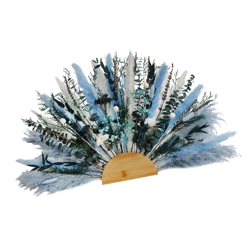 

Farmhouses and Modern Tables Display Decorative Pampas Grasses and Dried Flower Set Perfect for Weddings or Living Rooms 15UB