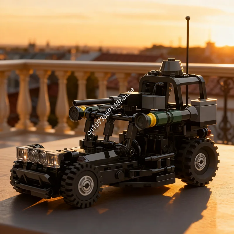 283 個 MOC 砂漠パトロール車両 DPV 海軍クリエイターモデルおもちゃビルディングブロック建築 DIY クリエイティブクリスマスギフトレンガ子供