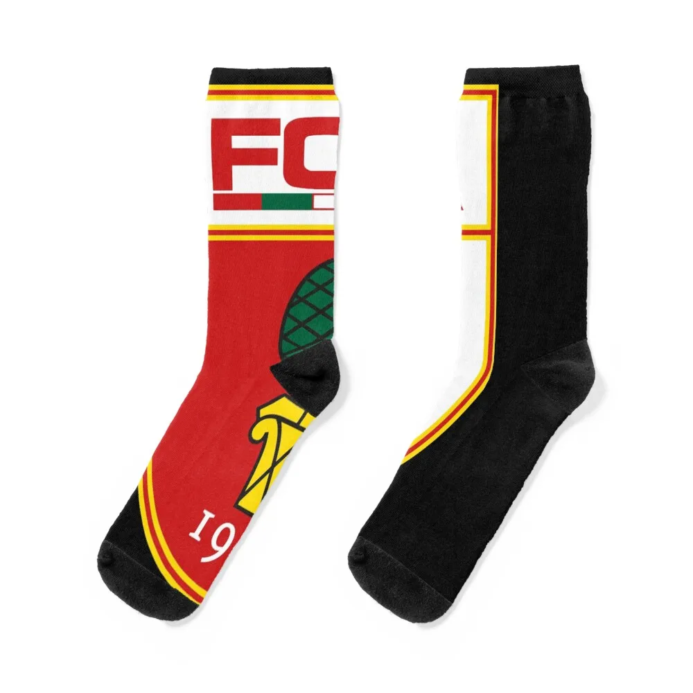 FC Augsburg New Socks men cotton high quality anti-slip custom sport Boy Child Socks Women's