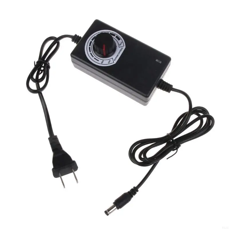 WXTC منفاخ كهربائي مروحة شواء 9733 97 ملم 12 فولت 2 أمبير 5500 دورة في الدقيقة سرعة قابلة للتعديل تدفق هواء كبير #4