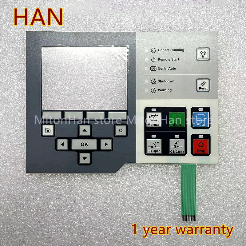 CUMMINS PCC3300 Power Command HMI320 HMI 320 PCC3.3 0300-6315-02 PN 0300631502 Membrane Keypad Protective film（1 year warranty）