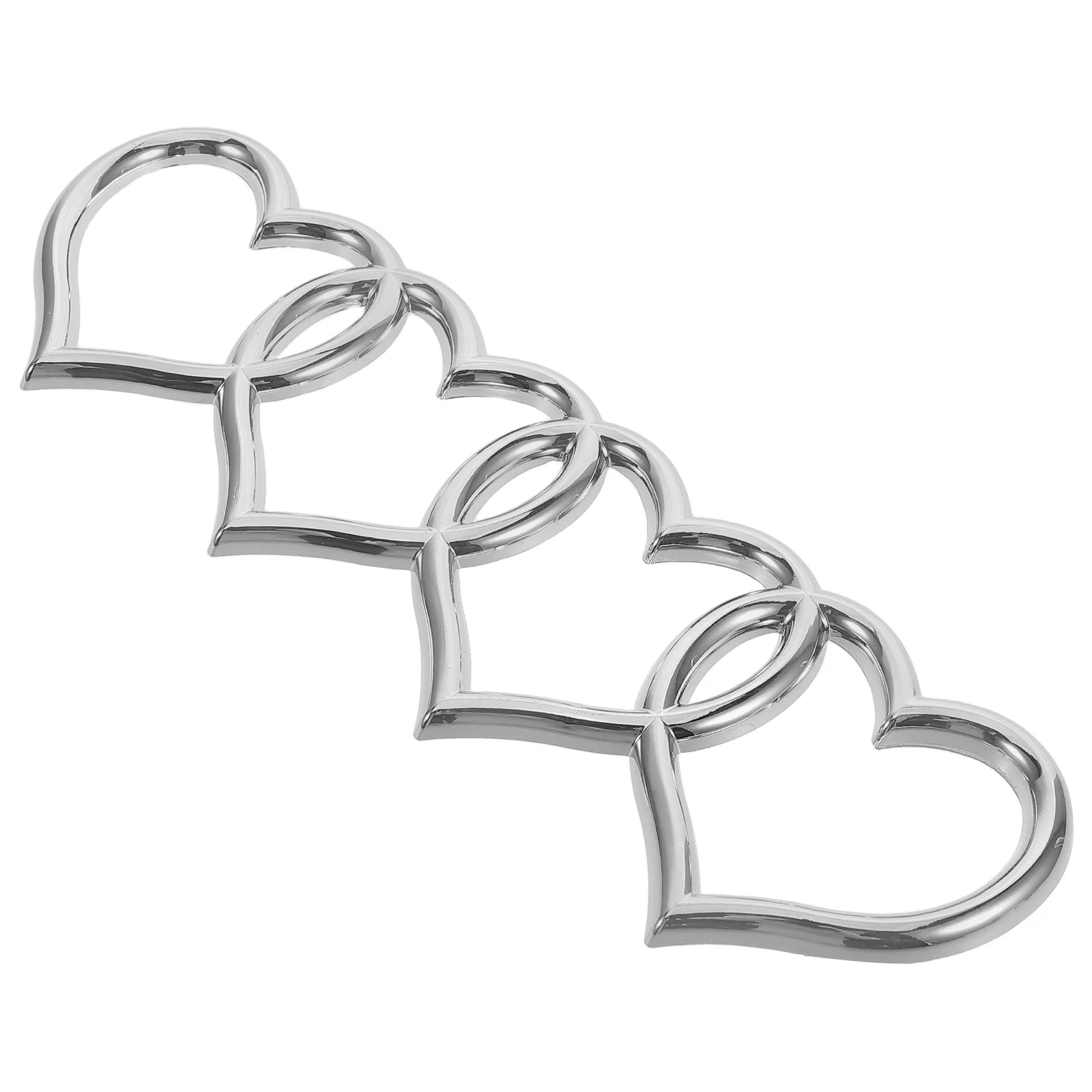 

Creative 3D Trunk Sticker Love Heart Decal Self-Adhesive Decorative Badge Replacement For Vehicle Rear Bumper Exterior Body