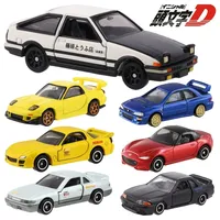 TAKARA TOMY  Tomica Alloy Car Model Boy Toy Ornaments Initial D No.145 AE86 Tau Man Chi D Car Friends Gifts Collect