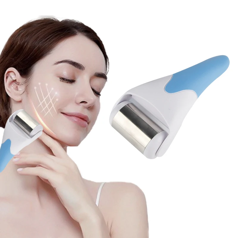 

Холодный компресс, массажное лечение, пластиковая головка, ледяной валик, косметический инструмент, прохладный летний укрепляющий кожу, бытовой портативный