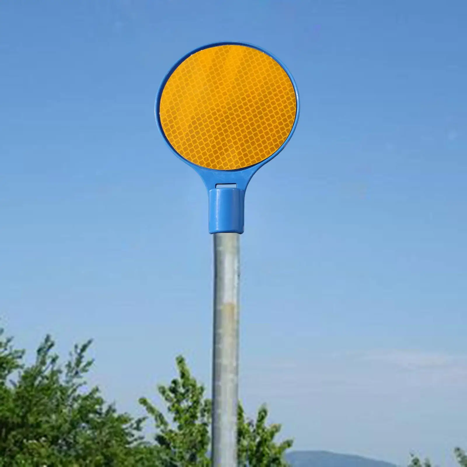 Reflective Road Marker Double Sided Pavement Sign Traffic Safety Reflector for Driveway Security Bollard Installation