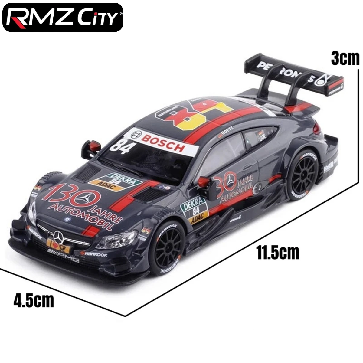 1/43 DTM Racing Toy Car Model BMW M4 Mercedes-Benz F1 RMZ CiTY Free Wheels Miniature Display Collection Gift For Children Boys