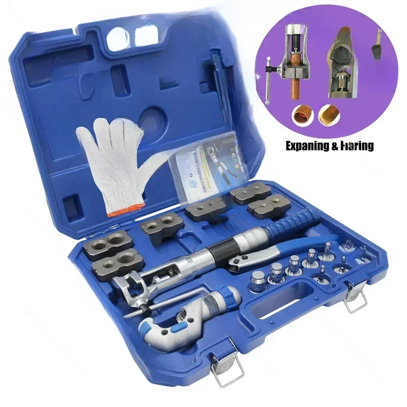 Universal 2 In 1 Hydraulic Tube Expander And FlaringKit WK-400 For 3/16 1/4 5/16 3/8 1/2 5/8 3/4/8 Inch Soft HAVE Copper Hot sal