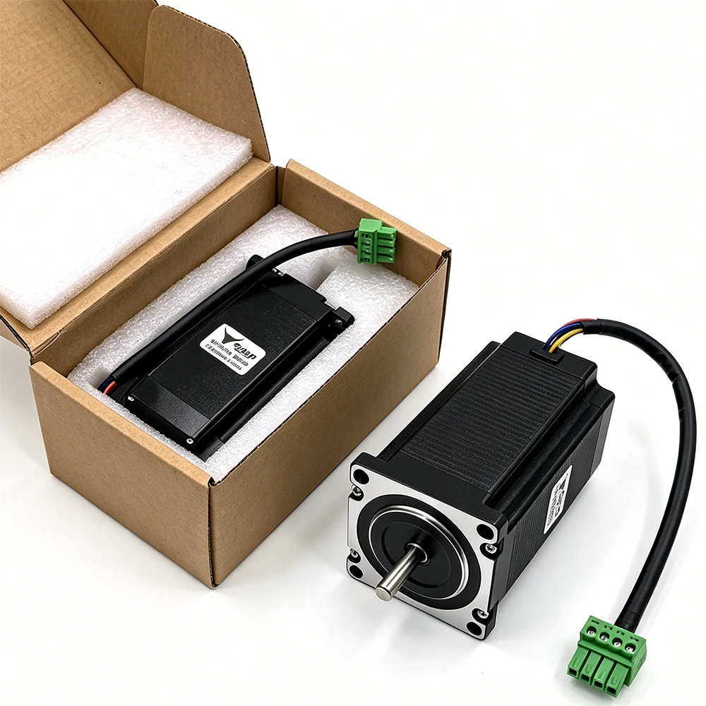 Nema23 Stepper Motor High Torque 86mm Body 6.35mm Shaft 245Ncm 3A Bipolar 4 Lead for Cnc Router Cnc Laser and 3D Printer