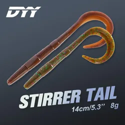 DYY Stirrer Tail Soft Lure 14cm 5.3