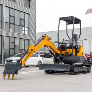 أسعار حفارة صغيرة مجنزرة حفارة البناء 0.8 طن 1 طن 1.5 طن 1.8 طن 2 طن حفارة صغيرة للبيع أفضل 12 حفارة صغيرة مبيعا 8 طن - رقم 11