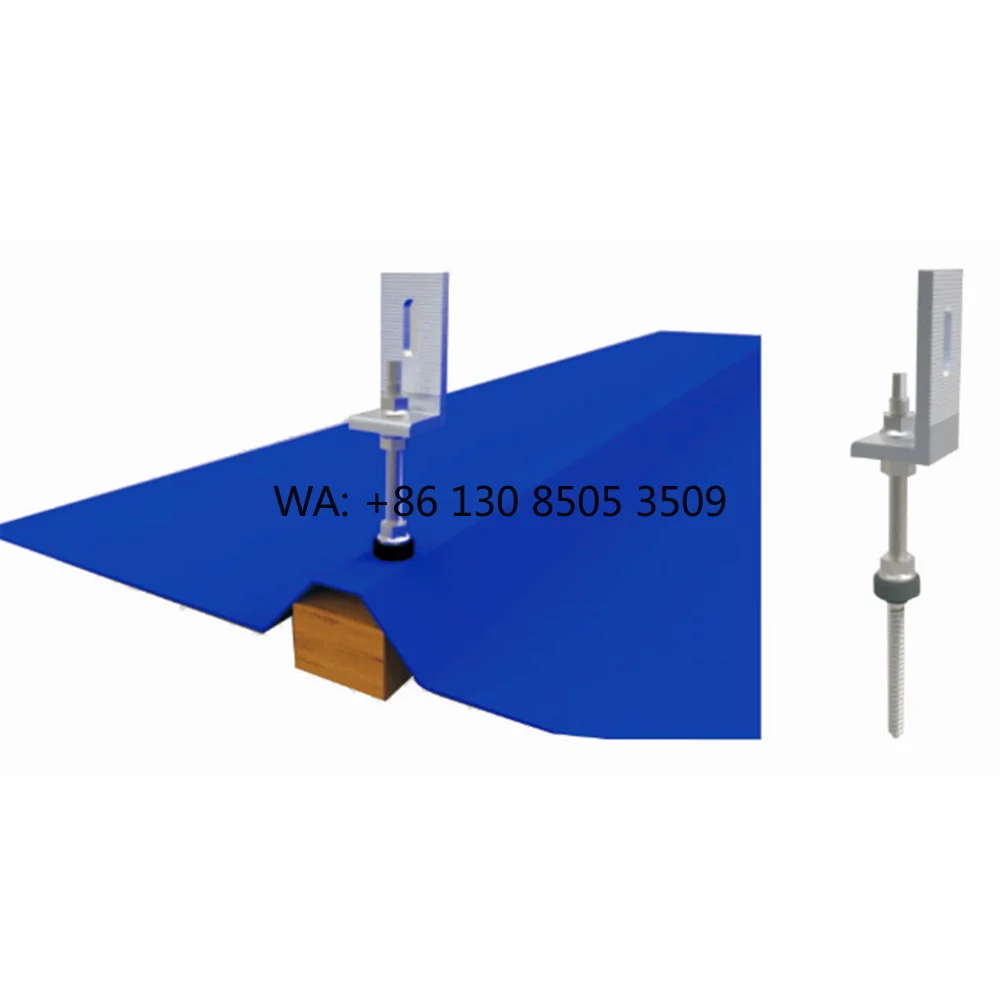 Home Roof Pv Panel Mounting Rack, Solar Structure on Roof