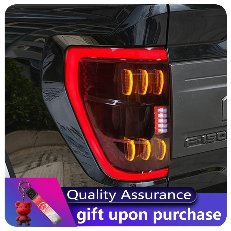 

Car Stuff Styling For Ford Raptor F150 F-150 2022-2023 Rear Lamp DRL Taillight Turn Highlight LED Bulbs Reverse Auto Accessories