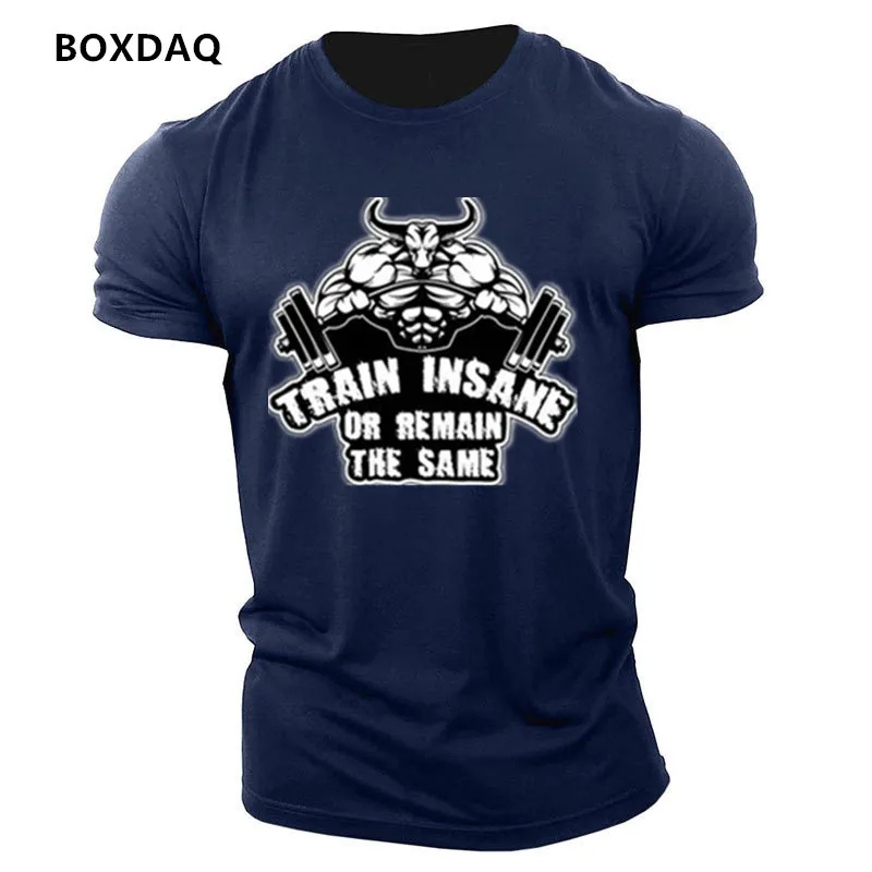 Beast Style Workout Weightlifting Pattern Men\'s Sporty T-Shirts Summer Short Sleeve 3d Print Gym Fitness Sports Muscle Male Tops