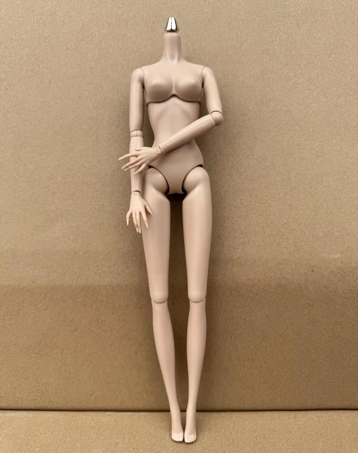 Original LULY Puppenkörper, 8 Hauttöne, hochwertige große Brüste, 29 cm, 1/6 Ersatzkörper für Barbi/FR/IT Puppenköpfe