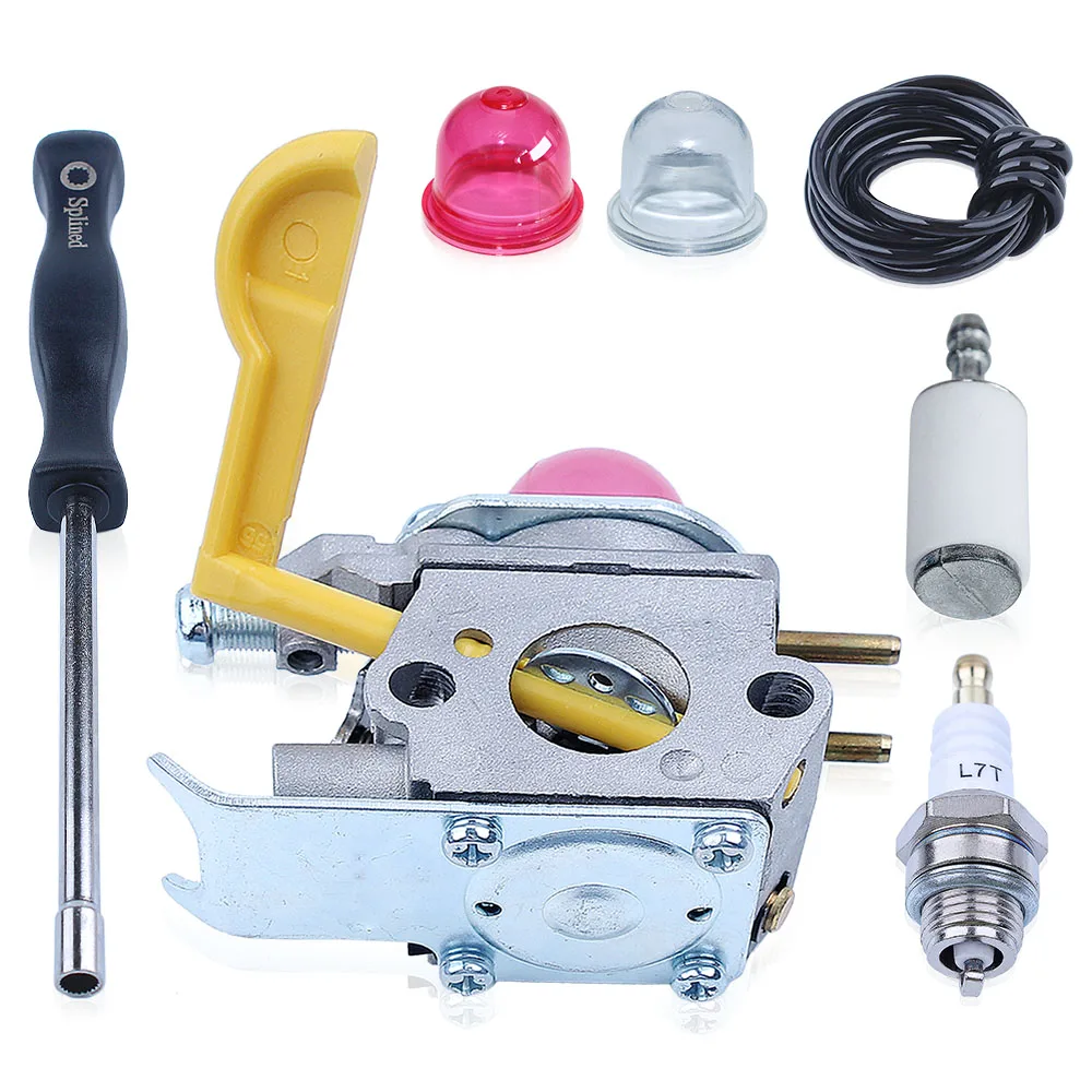 Kit de carburador para Zama C1U-W18 FL20C SST25 Poulan Craftsman recortadora Weedeater reemplazar 530071752 530071822 545081808