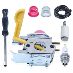Carburetor Kit For Zama C1U-W18 FL20C SST25 Poulan Craftsman Trimmer Weedeater Replace 530071752 530071822 545081808