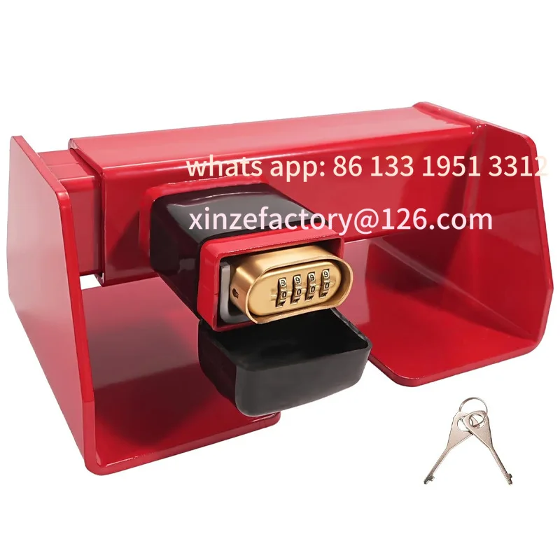 

Equipment lock Heavy cargo hold door lock Powder coated steel transport container lock Semi-hanging carbon steel warehouse combi