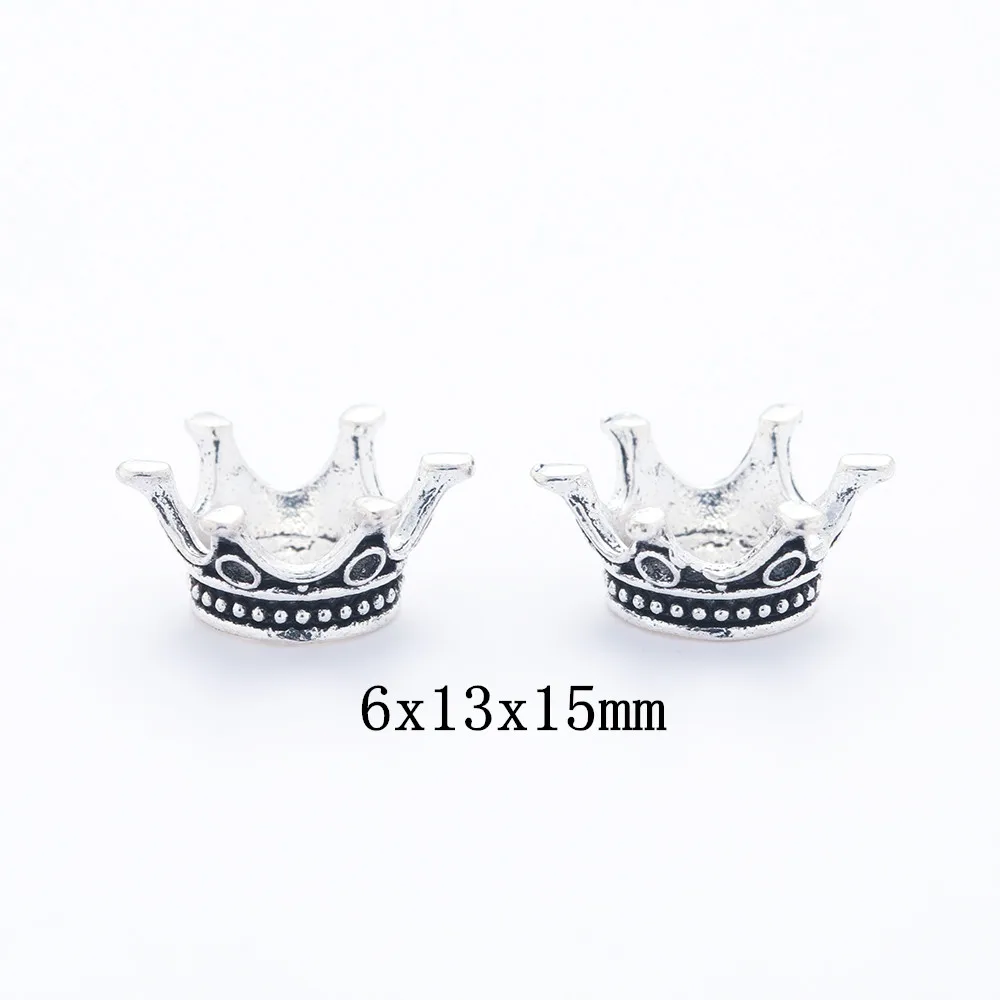 140pcs crown Craft Supplies Charms Pendants for DIY Crafting Jewelry Findings Making Accessory 883