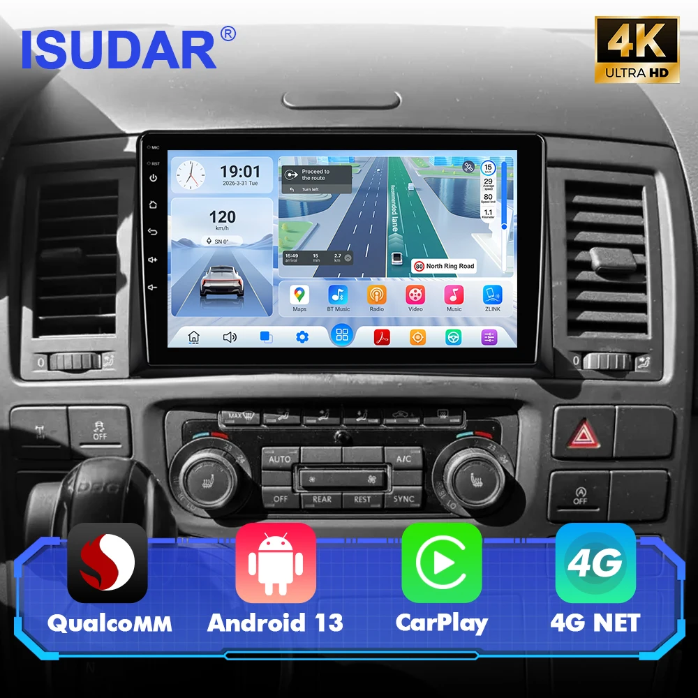

Snapdragon 662 Android 13 car radio For Volkswagen Multivan T5 2003-2015 Multimedia Video Player GPS CarPlay auto 4G Stereo wifi