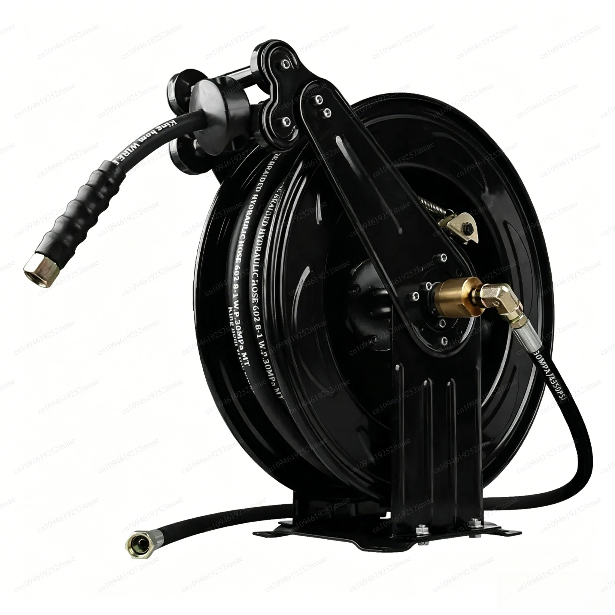 Automatic Retracting High Pressure Hose Reel Washing Cleaning Tool