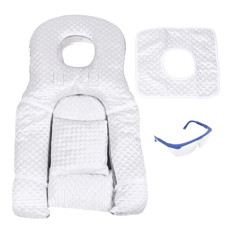 MLGB-Retinal Eye Surgery Recovery Position Pillow Glass Cutting Face Down Sp Pillow Polyester Fiber Cover B