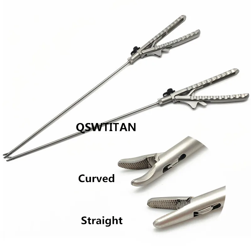 Stainless steel Laparoscopic Simulation Training Needle Holder Forceps Surgery Practice Tool