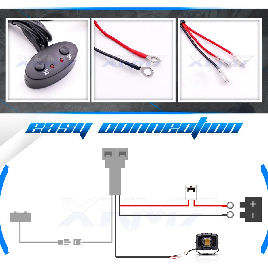 LEDスポットライトプロジェクター用の傷防止スイッチボタン,出力240w,12v 240w