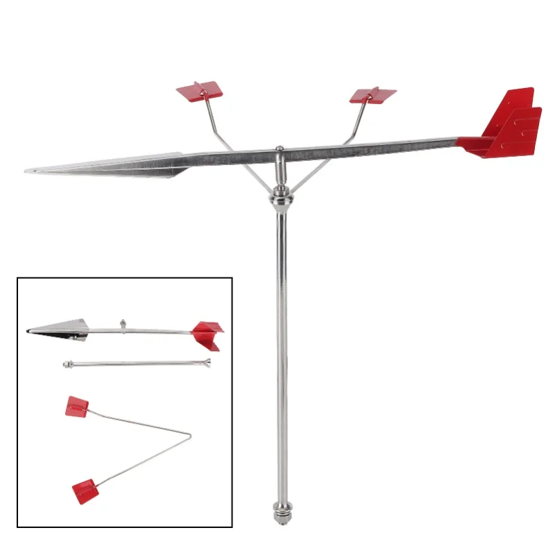 Marine Weather Vane Wind Direction Indicator 304 Stainless Steel For Yacht Boat Sailing view 4
