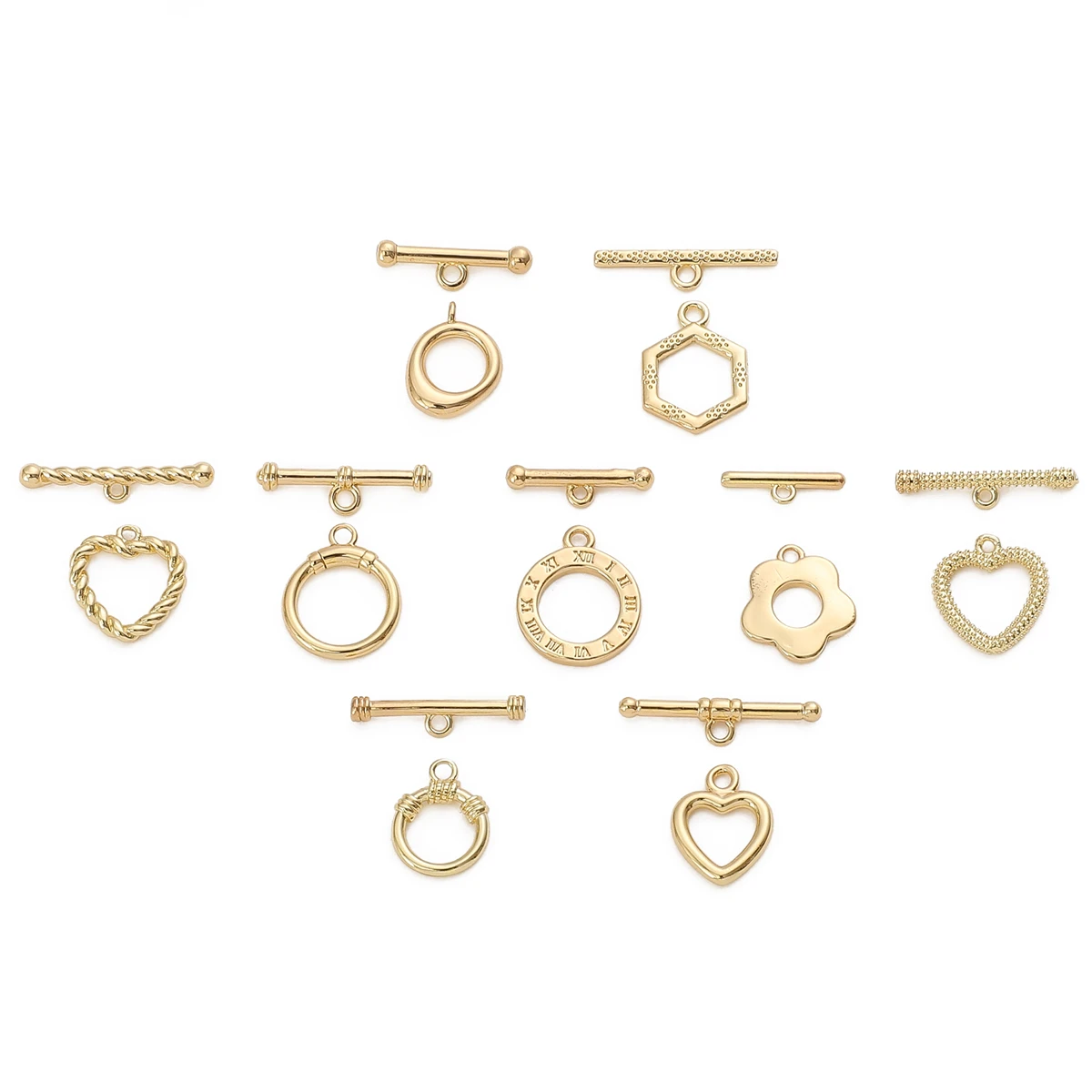 1Set 14K Gold Plate…