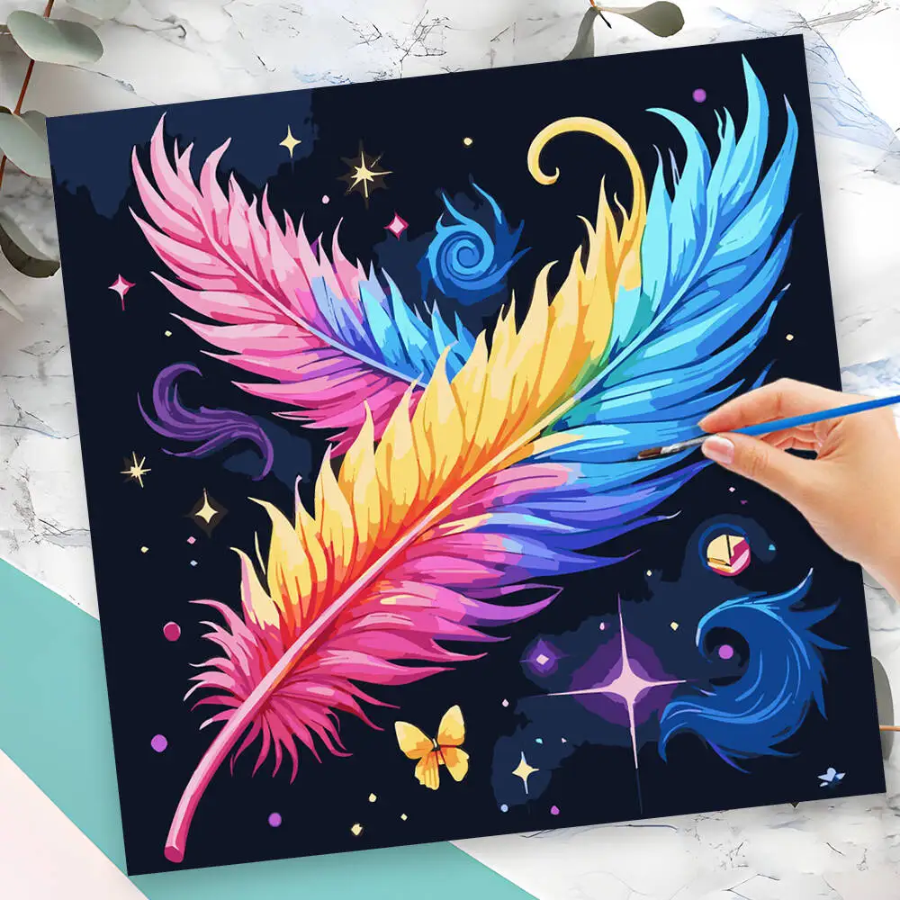 

Momoart наборы для рисования по номерам петух животное раскраска по номерам курица DIY на холсте картина для гостиной украшения дома