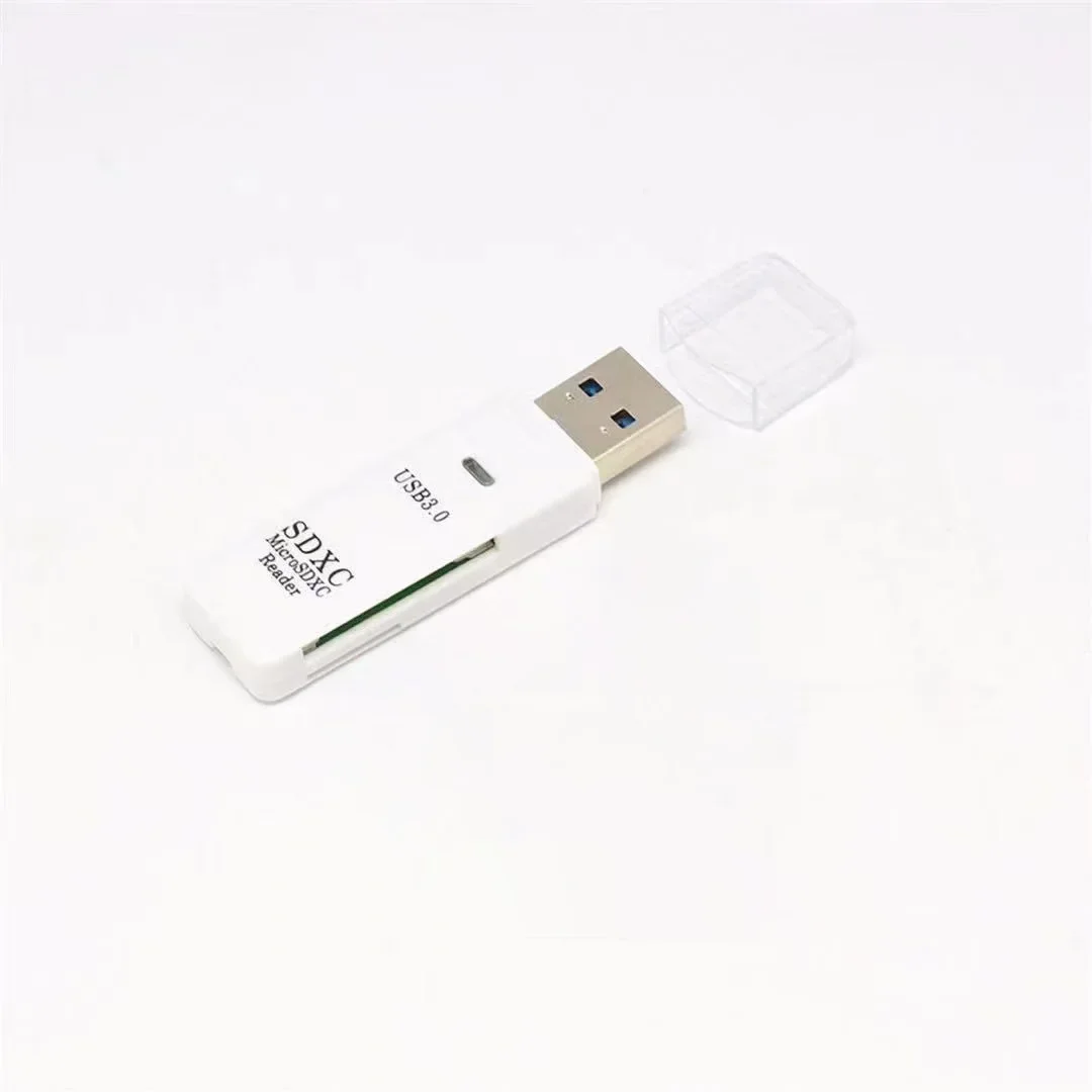 2-in-1 USB Card Reader, SD/TF Memory Card Adapter, USB Flash Drive for PC Laptops