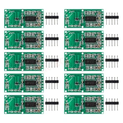 10PCS RCWL-0516 Motion Detection Sensor Microwave Radar Sensor Switch RCWL 516 Module Human Sensor Body Induction Module