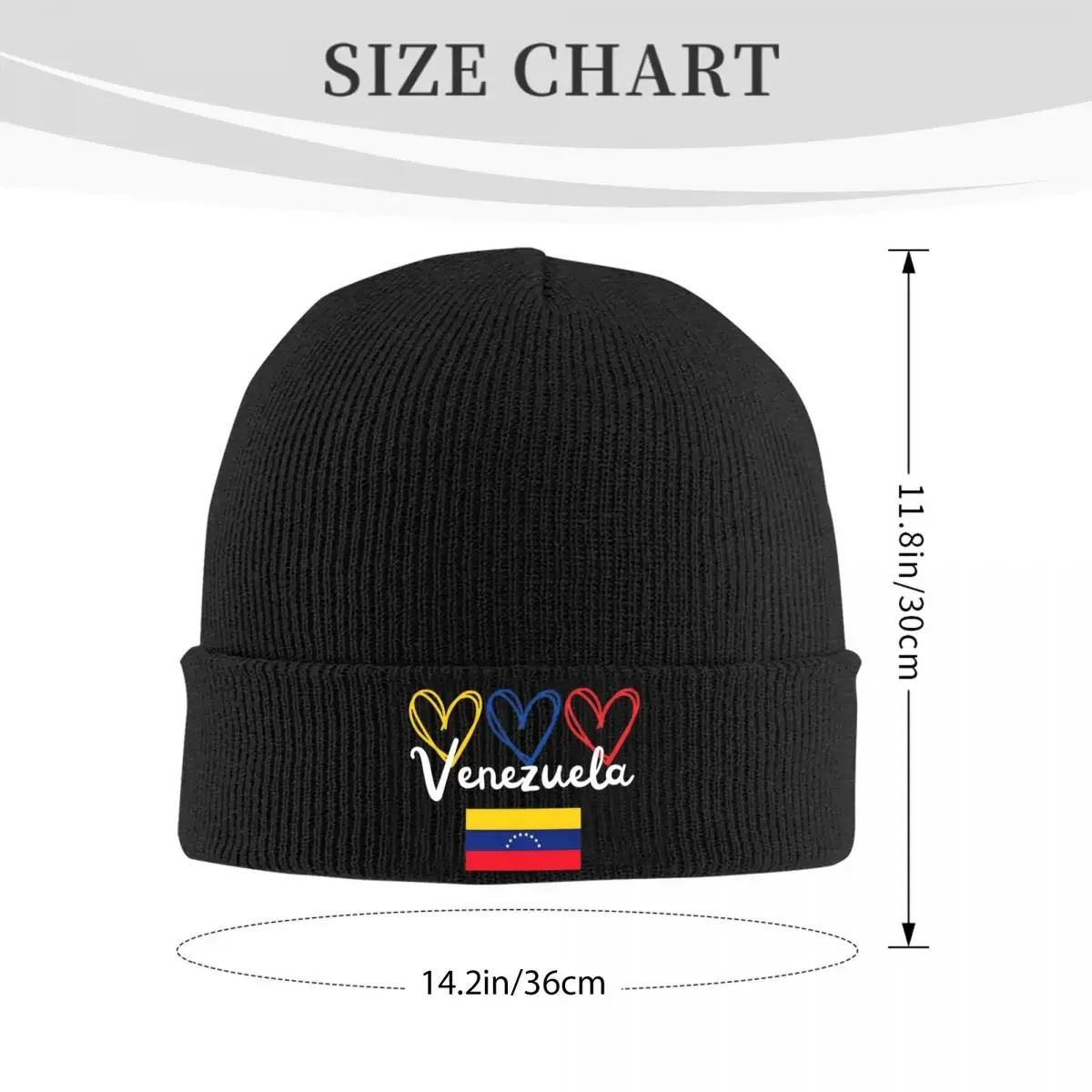 Bandiera vintage del Venezuela (2) Cappelli a cuffia Cappello lavorato a maglia Kpop Caldo Uomo Donna Berretti Primavera Grafica Casual Cappelli a cuffia Regalo