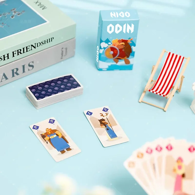 Giochi di carte bilingue Giocattoli 2-6 giocatori Strategia Festa Casual Premio portatile Vincolante Famiglia Configurazione rapida Viaggi